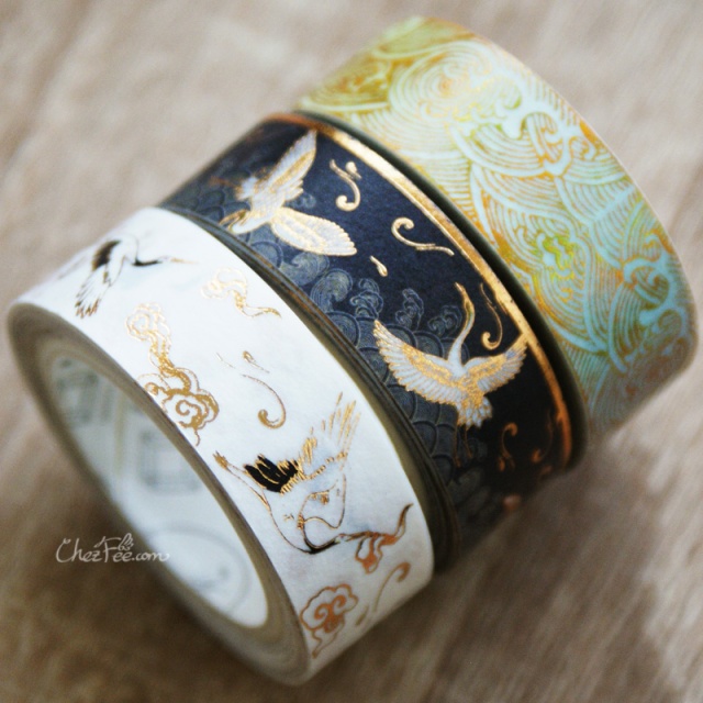 joli masking tape washi tape motif traditionnel chezfee