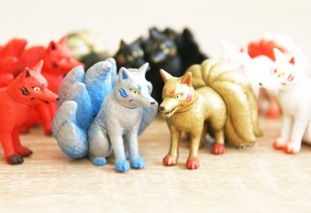 boutique-kawaii-shop-chezfee-kitsune-renard-neuf-queues-gashapon-figurine-chezfee